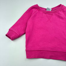 Load image into Gallery viewer, Girls Favourites, pink fleece lined sweater / jumper, FUC, size 0,