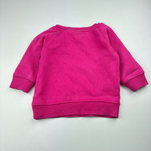 Load image into Gallery viewer, Girls Favourites, pink fleece lined sweater / jumper, FUC, size 0,