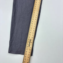 Load image into Gallery viewer, Girls grey, stretchy leggings, elasticated, GUC, size 12,