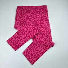 Load image into Gallery viewer, Girls H&amp;T, pink stretchy leggings, FUC, size 4,