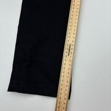 Load image into Gallery viewer, Boys The Place, black stretch cotton pants, adjustable, NEW, size 10,