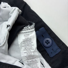 Load image into Gallery viewer, Boys The Place, black stretch cotton pants, adjustable, NEW, size 10,
