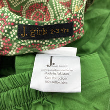 Load image into Gallery viewer, Girls J. Girls, lightweight cotton tunic &amp; pants set, EUC, size 2-3,