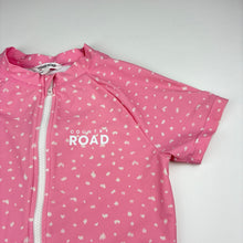Load image into Gallery viewer, Girls Country Road, pink short sleeve swim one-piece, EUC, size 14,
