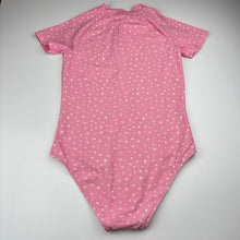Load image into Gallery viewer, Girls Country Road, pink short sleeve swim one-piece, EUC, size 14,