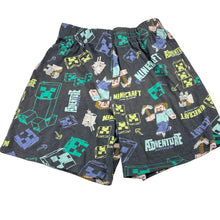 Load image into Gallery viewer, Boys Mojang, Minecraft cotton pyjama shorts, GUC, size 14,