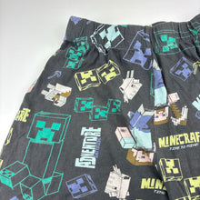 Load image into Gallery viewer, Boys Mojang, Minecraft cotton pyjama shorts, GUC, size 14,