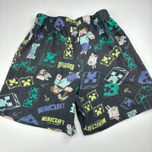 Load image into Gallery viewer, Boys Mojang, Minecraft cotton pyjama shorts, GUC, size 14,