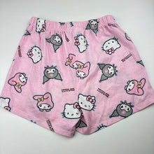 Load image into Gallery viewer, Girls Hello Kitty, lightweight pyjama shorts elasticated, GUC, size 12,