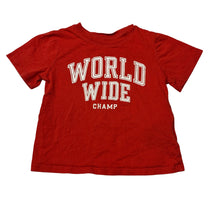 Load image into Gallery viewer, Boys H&amp;M, orange cotton t-shirt, GUC, size 2,