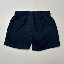 Load image into Gallery viewer, Boys Anko, navy lightweight board shorts, elasticated, EUC, size 2,