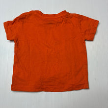 Load image into Gallery viewer, Unisex orange, cotton t-shirt, GUC, size 0,