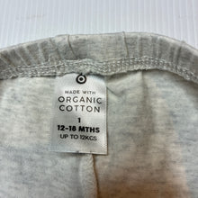 Load image into Gallery viewer, Unisex Target, stretch organic cotton leggings / bottoms, EUC, size 1,