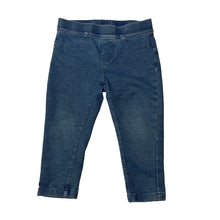 Load image into Gallery viewer, Girls Anko, blue stretch denim leggings / jeggings, GUC, size 2,