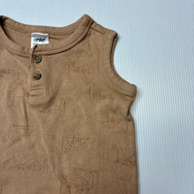 Load image into Gallery viewer, Boys Anko, cotton sleeveless henley top, GUC, size 0,