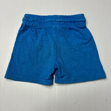 Load image into Gallery viewer, Boys Anko, blue cotton shorts, elasticated, FUC, size 1,