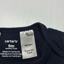 Load image into Gallery viewer, Unisex Carter's, cotton bodysuit / romper, GUC, size 0,