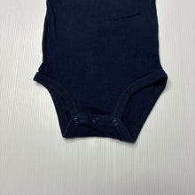 Load image into Gallery viewer, Unisex Carter's, cotton bodysuit / romper, GUC, size 0,