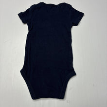 Load image into Gallery viewer, Unisex Carter's, cotton bodysuit / romper, GUC, size 0,