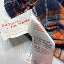 Load image into Gallery viewer, Boys Du Pareil Au Meme, checked flannel pyjama pants, GUC, size 2,