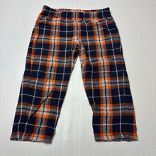 Load image into Gallery viewer, Boys Du Pareil Au Meme, checked flannel pyjama pants, GUC, size 2,