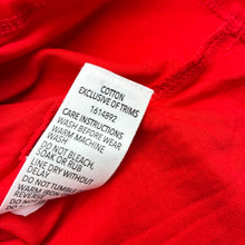 Load image into Gallery viewer, Unisex KID, red cotton t-shirt, EUC, size 7,