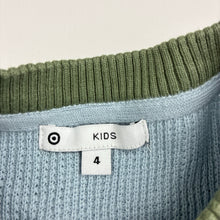 Load image into Gallery viewer, Unisex Target, knitted Australian cotton top, EUC, size 4,