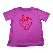 Load image into Gallery viewer, Girls KID, cotton t-shirt, strawberry, EUC, size 4,