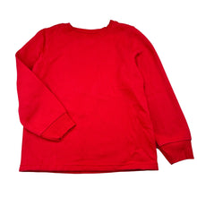 Load image into Gallery viewer, Unisex B Collection, red fleece lined sweater/jumper, GUC, size 6,