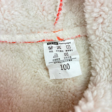 Load image into Gallery viewer, Girls Coral, fleece lined hoodie sweater, GUC, size 3,