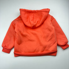 Load image into Gallery viewer, Girls Coral, fleece lined hoodie sweater, GUC, size 3,