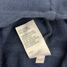 Load image into Gallery viewer, Unisex Anko, navy fleece lined zip hoodie sweater, EUC, size 14,