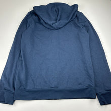 Load image into Gallery viewer, Unisex Anko, navy fleece lined zip hoodie sweater, EUC, size 14,