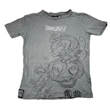 Load image into Gallery viewer, Boys Dragon Ball Z, grey cotton t-shirt, GUC, size 7-8,
