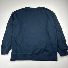 Load image into Gallery viewer, Girls MNG, navy organic cotton sweater/jumper, EUC, size 10,