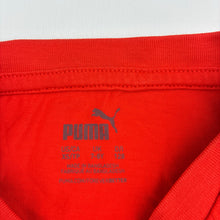 Load image into Gallery viewer, Unisex Puma, cotton sports/activewear t-shirt, EUC, size 7-8,
