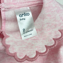 Load image into Gallery viewer, Girls Anko, fleece lined long sleeve sweater dress, EUC, size 2, L: 52cm