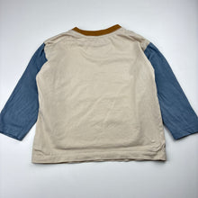 Load image into Gallery viewer, Boys Target, australian cotton long sleeve top, small mark on front, FUC, size 3,