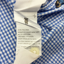 Load image into Gallery viewer, Boys Polo Sport, lightweight cotton short sleeve shirt, bears, FUC, size 12,