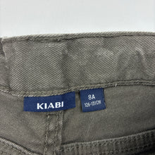 Load image into Gallery viewer, Girls KIABI, stretch denim jeans adjustable, GUC, size 8,