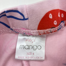 Load image into Gallery viewer, Girls Mango, stretchy leggings, GUC, size 4,