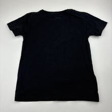 Load image into Gallery viewer, Unisex Anko, black cotton t-shirt/top, GUC, size 8,
