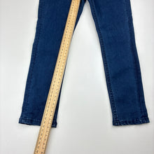 Load image into Gallery viewer, Girls H&amp;M, dark stretch denim leggings/jeggings elasticated, GUC, size 3,