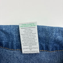 Load image into Gallery viewer, Girls Target, blue stretch denim jacket, poppers, GUC, size 3,