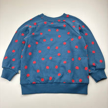 Load image into Gallery viewer, Unisex Nature Baby, fleece lined organic cotton sweater/jumper, EUC, size 4,