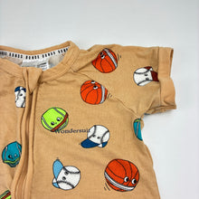 Load image into Gallery viewer, Unisex Bonds, zip Wondersuit / zippy / romper, GUC, size 3,