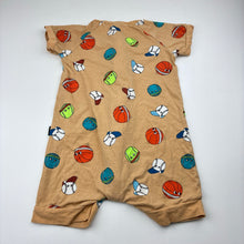 Load image into Gallery viewer, Unisex Bonds, zip Wondersuit / zippy / romper, GUC, size 3,
