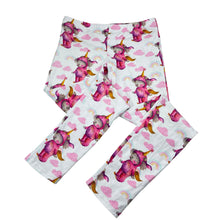 Load image into Gallery viewer, Girls Cheeky Chickadee, stretchy leggings, koalas, wash fade, FUC, size 7,