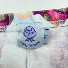 Load image into Gallery viewer, Girls Cheeky Chickadee, stretchy leggings, koalas, wash fade, FUC, size 7,