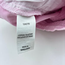 Load image into Gallery viewer, Girls KID, pink stretch cotton shorts elasticated, GUC, size 8,